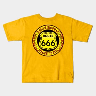 Route 666 Colour Kids T-Shirt
